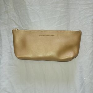 Portland Leather Champagne Utility Pouch